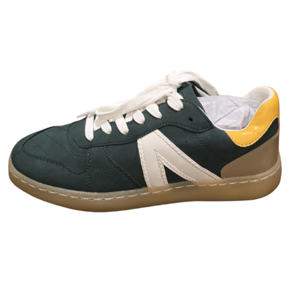 MIA - VESTA Leather Color Block Sneakers with Contoured Footbed NIB Size 10 - Picture 7 of 12
